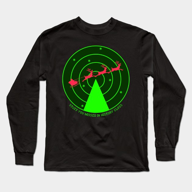 NORAD Santa Long Sleeve T-Shirt by Stuff You Missed in History Class